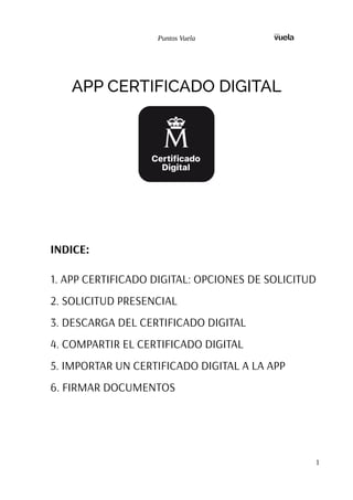 Manual sobre la App Certificado Digital de la FNMT (2025) | PDF