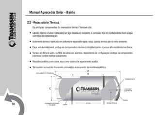 Manual aquecedor solar banho | PPT