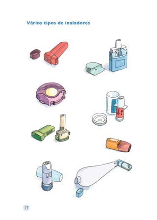 Vários tipos de inaladores 
17 
 