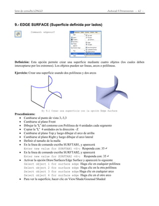 Manual de autocad 2010 | PDF
