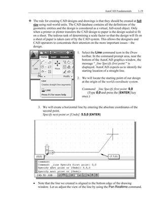 First Pick Autocad Manual autocad 2010 english | PDF