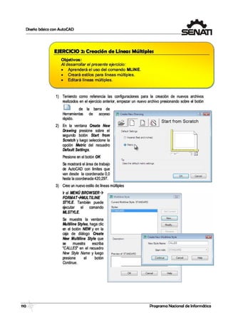 Manual auto cad basico   senati.