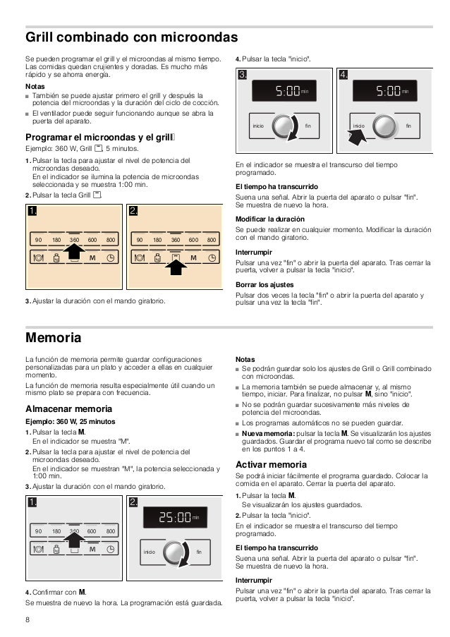 Microondas artrom manual de instrucciones del