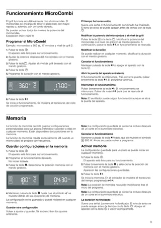 Manual balay microondas 3wg459bic