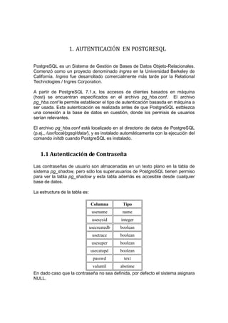 Manual basico de PostgreSQL | PDF