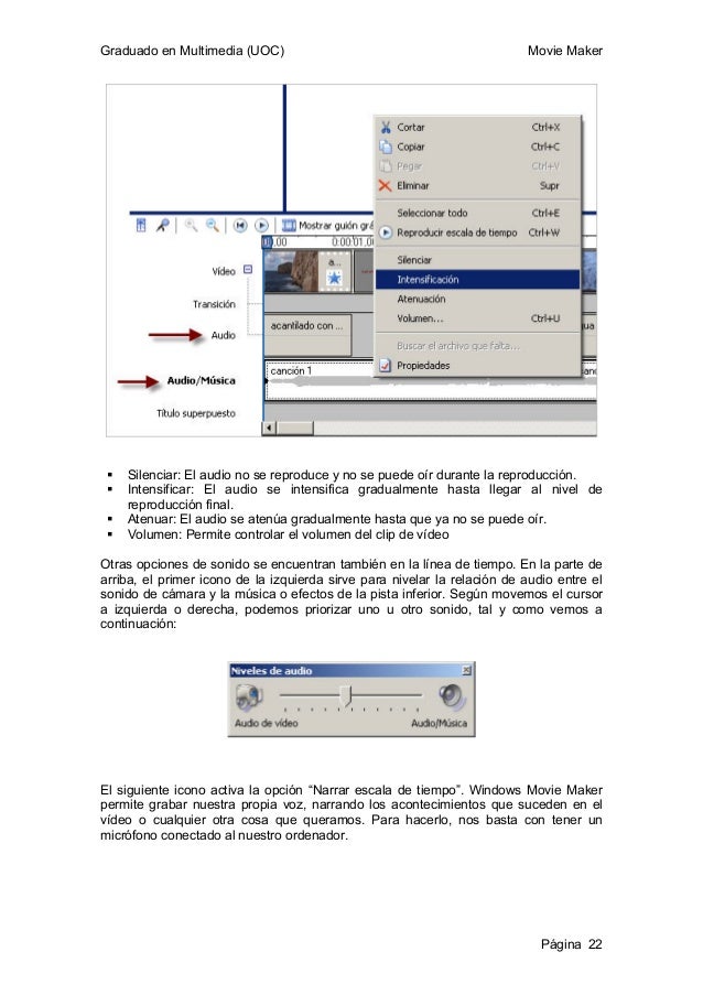 Manual basico de Windows Movie Maker