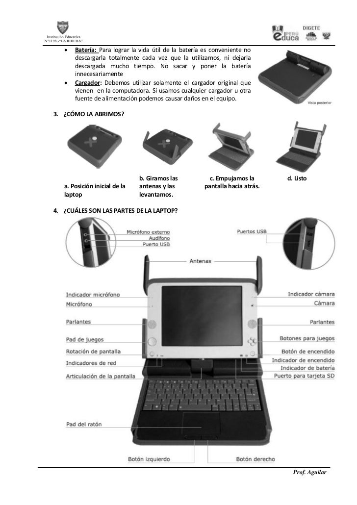 Manual basico laptop xo 1.5 secundaria