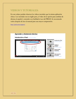 Manual básico para prezi | PDF