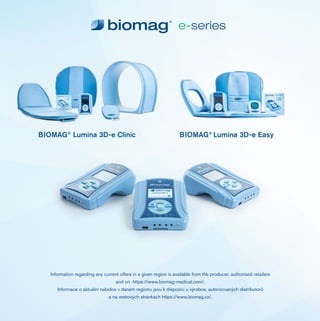 Manual Biomag Lumina 3De in English Language | PDF