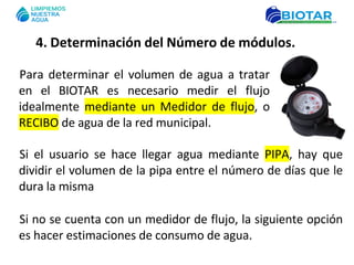 Manual BIOTAR , Manual de instalacion y uso | PDF