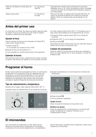 Manual bosch horno multifunción en inox hbc84 k553