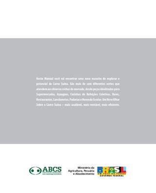 Manual brasileiro de cortes suinos