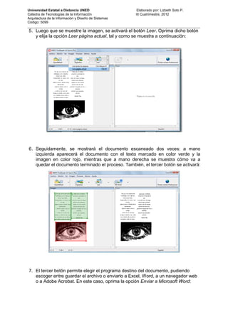 Manual básico de escaneo | PDF