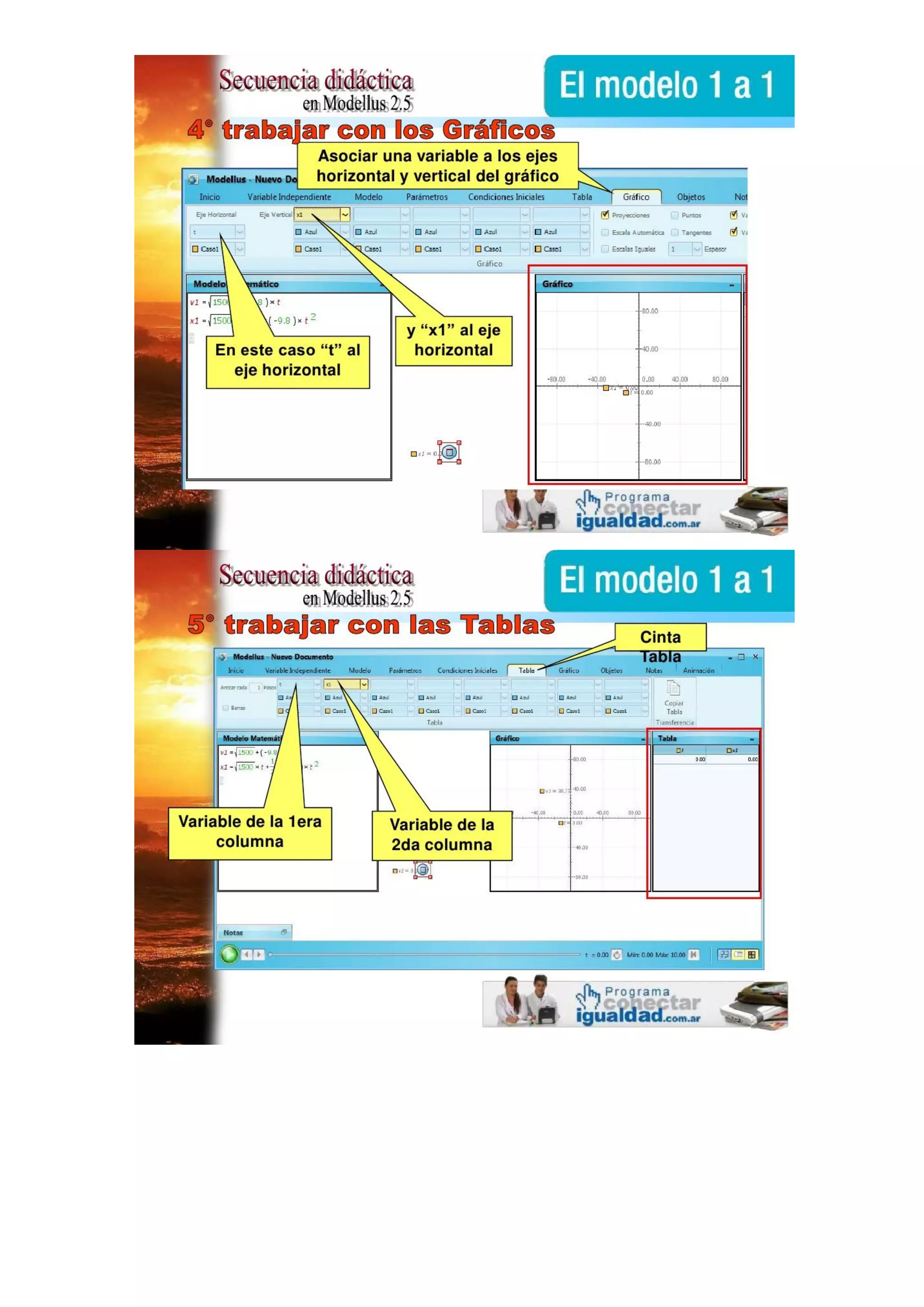 Manual básico del software modellus 4