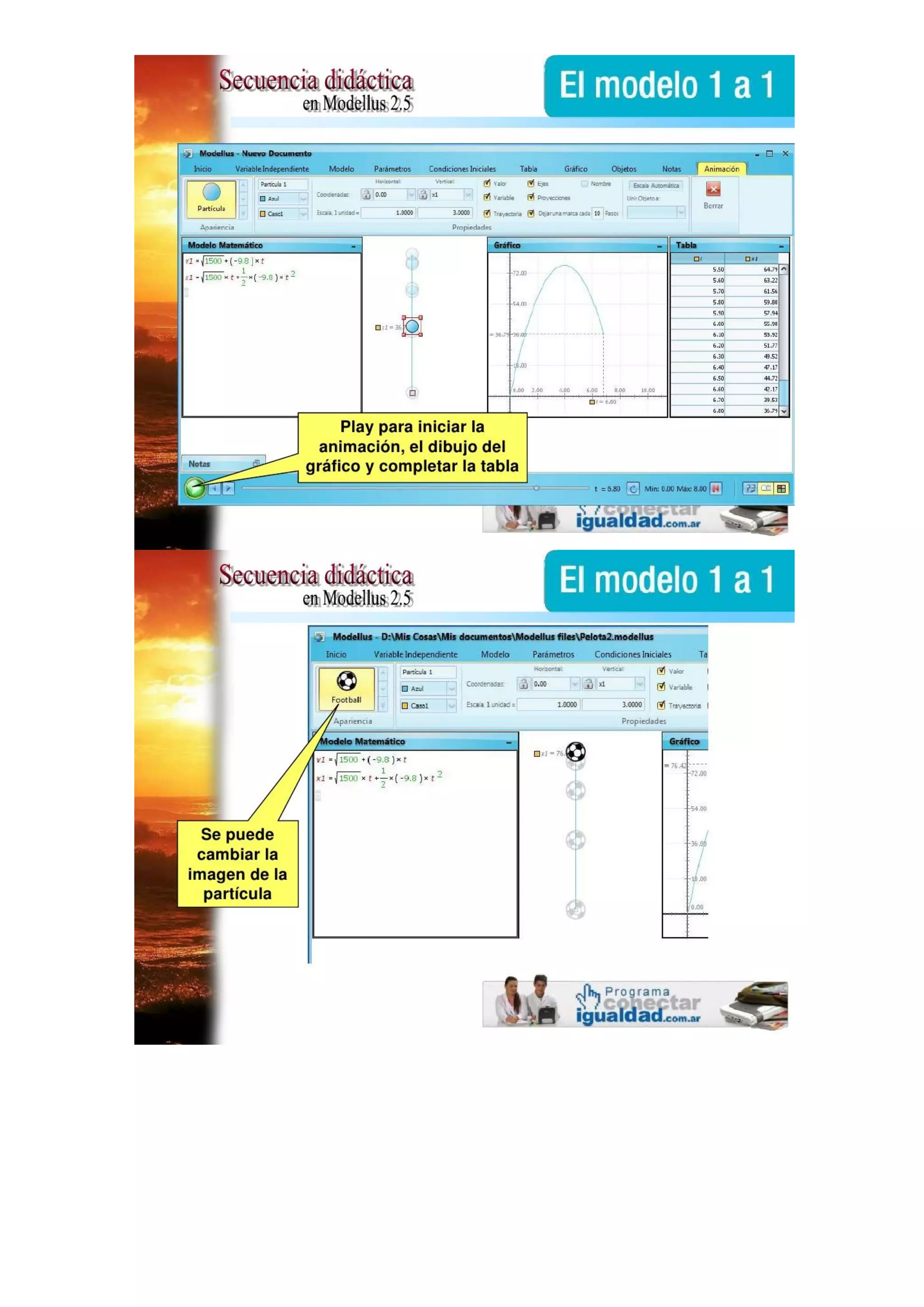 Manual básico del software modellus 4