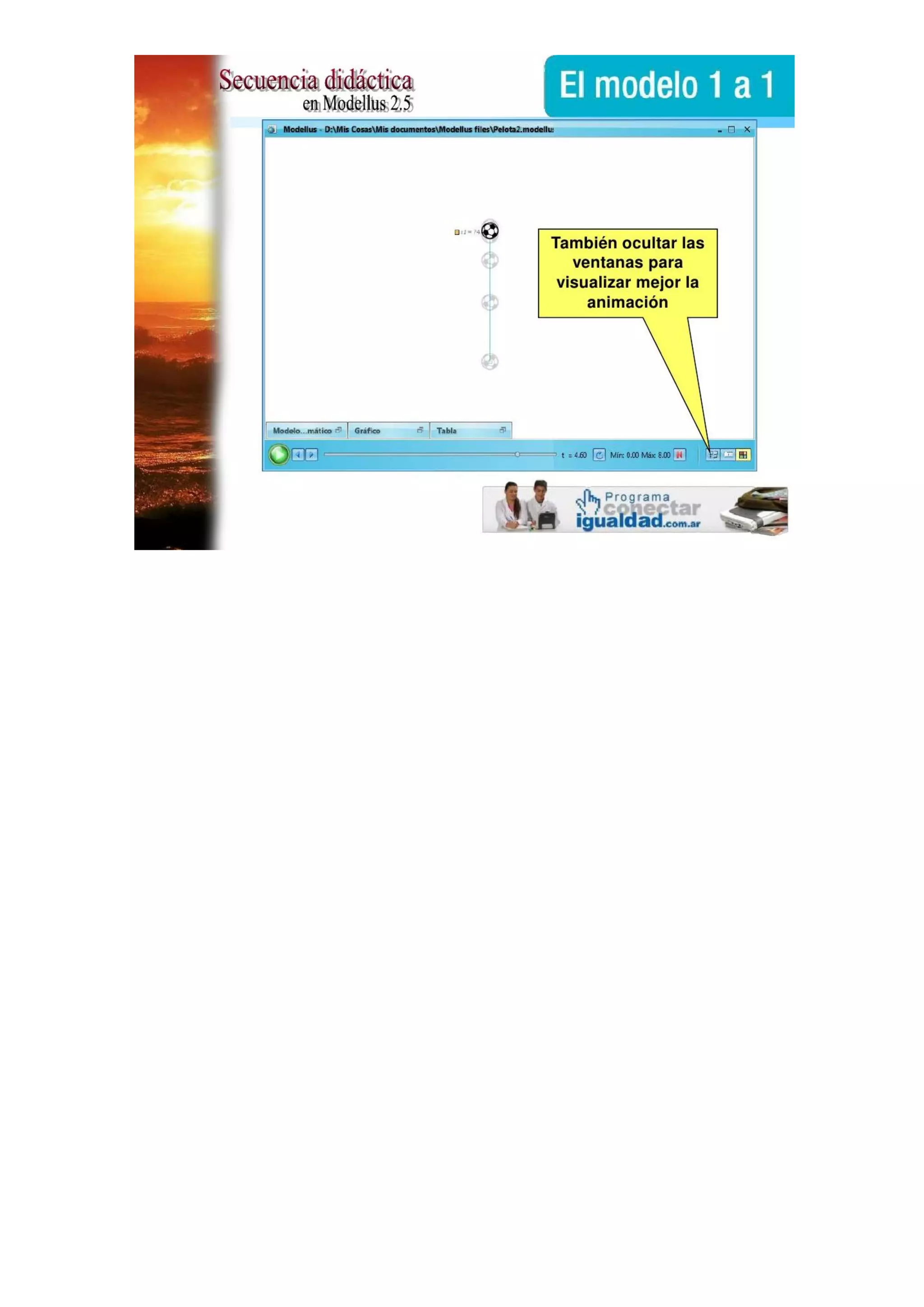 Manual básico del software modellus 4