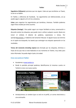 Manual básico de twitter | PDF