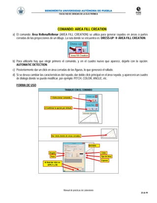 Area Rellena Manual cad | PDF