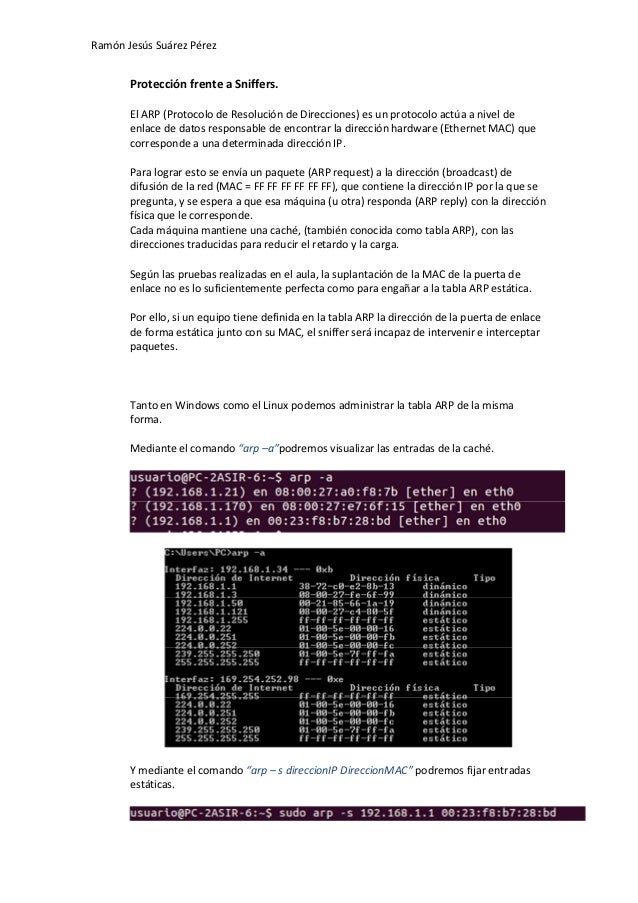 Manual Basico Cain Abel Sniffer En Windows