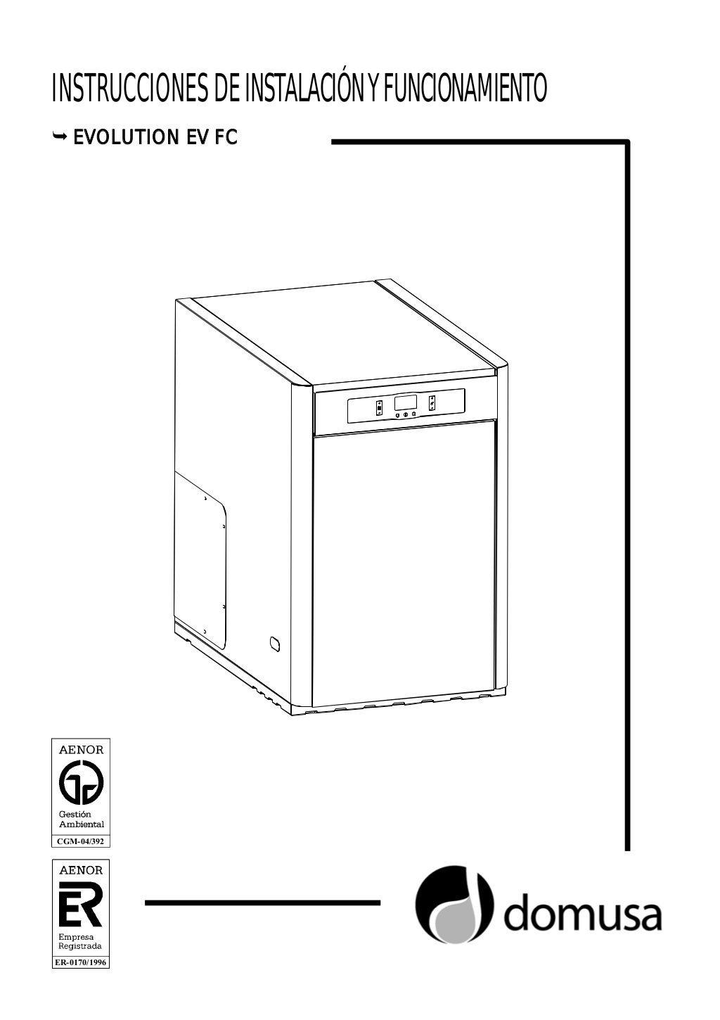 Manual caldera domusa de pie a gasoil evolution ev 30 fm Manual caldera domusa de pie a gasoil evolution ev 30 fm