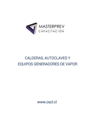 CALDERAS, AUTOCLAVES Y
EQUIPOS GENERADORES DE VAPOR
www.oscl.cl
 