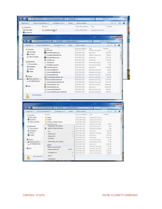 CAMTASIA STUDIO DAYAN ELIZABETH ZAMBRANO
 
