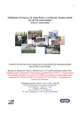 Manual canavieiros dvst cvs | PDF
