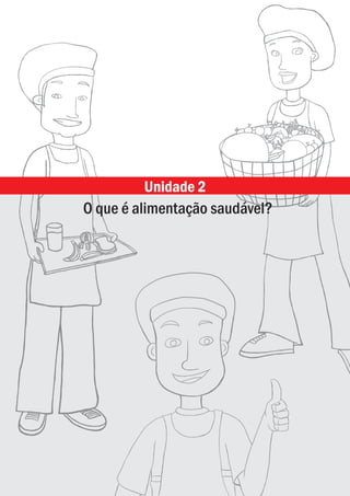 Unidade 2
O que é alimentação saudável?
 