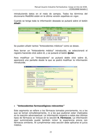 Manual Carga On Line