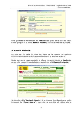 Manual Carga On Line