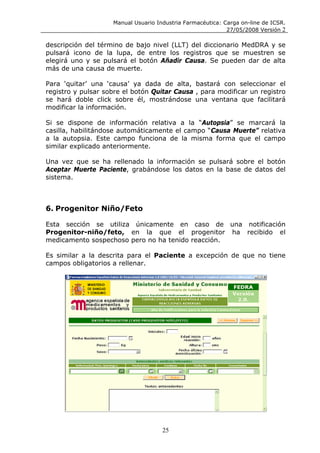 Manual Carga On Line