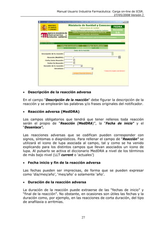 Manual Carga On Line
