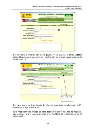 Manual Carga On Line