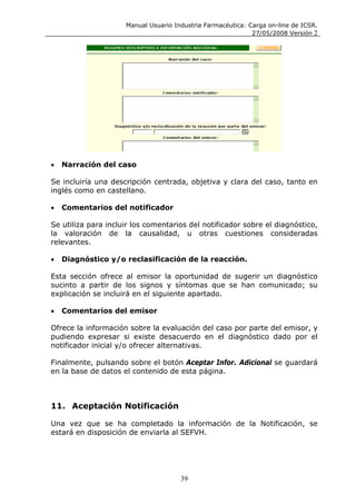 Manual Carga On Line