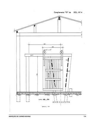 INSPEÇÃO DE CARNES BOVINA 	 114
 