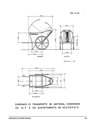 INSPEÇÃO DE CARNES BOVINA 	 150
 