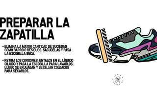 Limpieza de Zapatillas, Kit de limpieza Capas y Cuidados Slide 4