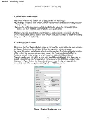 Manual_CCaLC2.pdf Documento utilizado para ACV | PDF