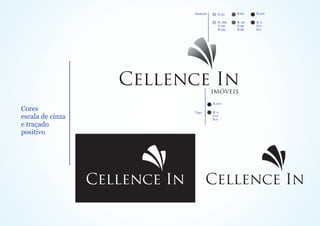Símbolo      K:30     K:80    K:100

                               R: 189   R: 96   R: 0
                               G:191    G:96    G:0
                               B:193    B:98    B:0




                            K:100
Cores             Tipo      R: 0
escala de cinza             G:0
                            B:0
e traçado
positivo
 