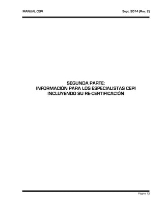 Cepi Code Manual cepi 2014 r2 | PDF