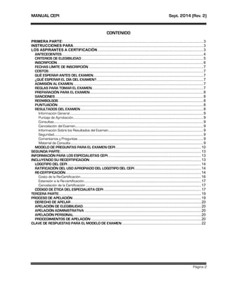 Cepi R Manual cepi 2014 r2 | PDF