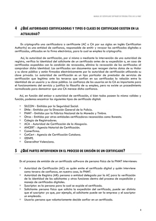 Manual certificado digital | PDF