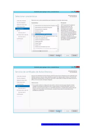 1ºCERTIFICADO DIGITAL EN WINDOWS SERVER 2012
 