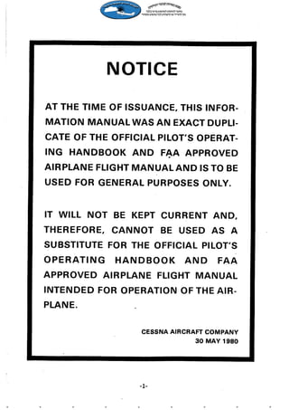 Manual Cessna 172P Skyhawk - 1981  jornaldoar.blogspot.com