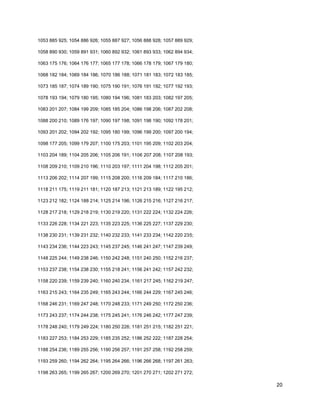20
1053 885 925; 1054 886 926; 1055 887 927; 1056 888 928; 1057 889 929;
1058 890 930; 1059 891 931; 1060 892 932; 1061 893 933; 1062 894 934;
1063 175 176; 1064 176 177; 1065 177 178; 1066 178 179; 1067 179 180;
1068 182 184; 1069 184 186; 1070 186 188; 1071 181 183; 1072 183 185;
1073 185 187; 1074 189 190; 1075 190 191; 1076 191 192; 1077 192 193;
1078 193 194; 1079 180 195; 1080 194 196; 1081 183 203; 1082 197 205;
1083 201 207; 1084 199 209; 1085 185 204; 1086 198 206; 1087 202 208;
1088 200 210; 1089 176 197; 1090 197 198; 1091 198 190; 1092 178 201;
1093 201 202; 1094 202 192; 1095 180 199; 1096 199 200; 1097 200 194;
1098 177 205; 1099 179 207; 1100 175 203; 1101 195 209; 1102 203 204;
1103 204 189; 1104 205 206; 1105 206 191; 1106 207 208; 1107 208 193;
1108 209 210; 1109 210 196; 1110 203 197; 1111 204 198; 1112 205 201;
1113 206 202; 1114 207 199; 1115 208 200; 1116 209 184; 1117 210 186;
1118 211 175; 1119 211 181; 1120 187 213; 1121 213 189; 1122 195 212;
1123 212 182; 1124 188 214; 1125 214 196; 1126 215 216; 1127 216 217;
1128 217 218; 1129 218 219; 1130 219 220; 1131 222 224; 1132 224 226;
1133 226 228; 1134 221 223; 1135 223 225; 1136 225 227; 1137 229 230;
1138 230 231; 1139 231 232; 1140 232 233; 1141 233 234; 1142 220 235;
1143 234 236; 1144 223 243; 1145 237 245; 1146 241 247; 1147 239 249;
1148 225 244; 1149 238 246; 1150 242 248; 1151 240 250; 1152 216 237;
1153 237 238; 1154 238 230; 1155 218 241; 1156 241 242; 1157 242 232;
1158 220 239; 1159 239 240; 1160 240 234; 1161 217 245; 1162 219 247;
1163 215 243; 1164 235 249; 1165 243 244; 1166 244 229; 1167 245 246;
1168 246 231; 1169 247 248; 1170 248 233; 1171 249 250; 1172 250 236;
1173 243 237; 1174 244 238; 1175 245 241; 1176 246 242; 1177 247 239;
1178 248 240; 1179 249 224; 1180 250 226; 1181 251 215; 1182 251 221;
1183 227 253; 1184 253 229; 1185 235 252; 1186 252 222; 1187 228 254;
1188 254 236; 1189 255 256; 1190 256 257; 1191 257 258; 1192 258 259;
1193 259 260; 1194 262 264; 1195 264 266; 1196 266 268; 1197 261 263;
1198 263 265; 1199 265 267; 1200 269 270; 1201 270 271; 1202 271 272;
 
