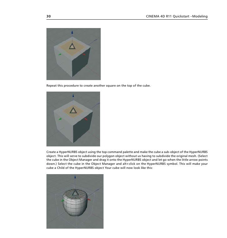 Manual cinema 4 d