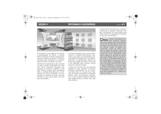 OPCIONAIS E ACESSÓRIOS 4-1SEÇÃO 4
 
