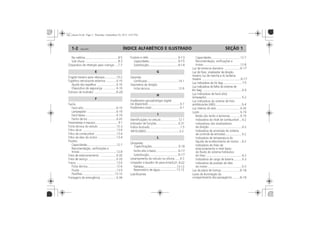 ÍNDICE ALFABÉTICO E ILUSTRADO1-2 SEÇÃO 1
 