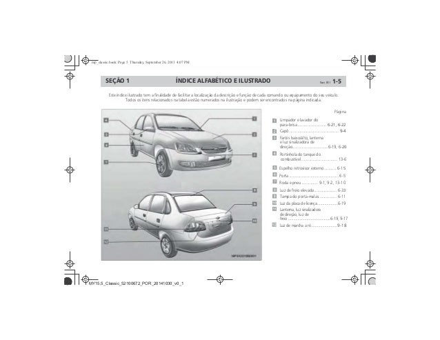 Manual Classic 2015 Chevrolet