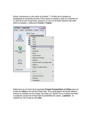 Manual cmap tools español | PDF